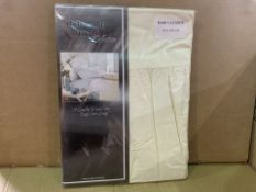 20 X BRAND NEW BED BATH AND HOME BASE VALANCE 80 X 200 (1202/25)
