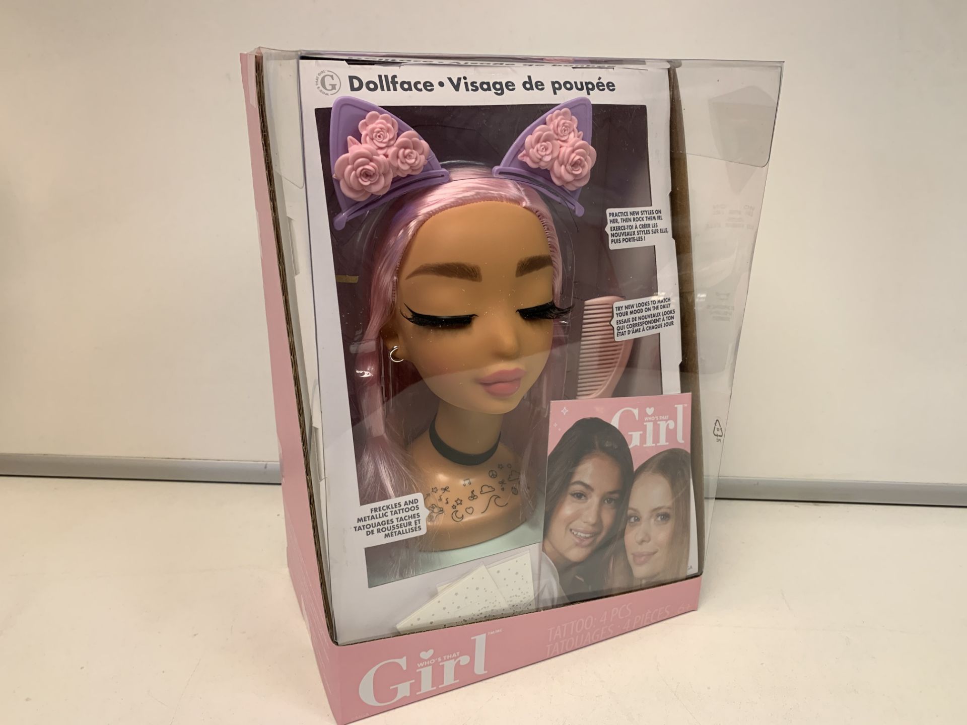6 X NEW BOXED WHO'S THAT GIRL DOLL FACE DOLLS