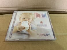 400 X BRAND NEW MOZART FOR CHILDREN TO CALM AND SMOOTH DVD IN 4 BOXES