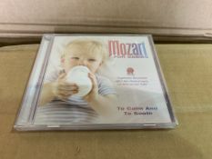400 X BRAND NEW MOZART FOR CHILDREN TO CALM AND SMOOTH DVD IN 4 BOXES
