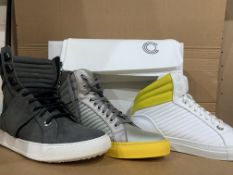 8 X BRAND NEW CIPHER TRAINERS IN VARIOUS STYLES AND SIZES RRP £200 EACH