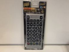 20 X NEW PACKAGED ENZO JUMBO UNIVERSAL REMOTE CONTROLS