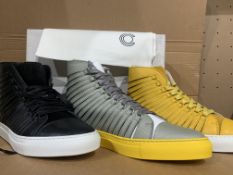 6 X BRAND NEW CIPHER FOOTWEAR IN VARIOUS STYLES AND SIZES RRP £200 EACH