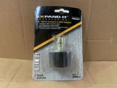 100 X BRAND NEW EXPAND IT PWA307 QUICK CONNECT TO M22 PRESSURE WASHER ADAPTOR MAX 250 BAR