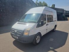 VK14 XRL 2014 FORD TRANSIT CREW VAN. MOT UNTIL 13TH JULY 2021