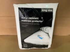 30 x NEW PACKAGED KING SIZE WATER RESISTANT MATTRESS PROTECTORS