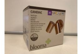 10 X BRAND NEW BLOOMA CANDIAC LED WALL LIGHTS