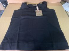 50 X NEW PACKAGED STAFF LADIES VESTS IN ASSORTED SIZES