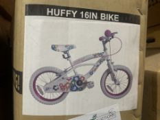 BOXED HUFFY 16 INCH CHILDRENS BIKE