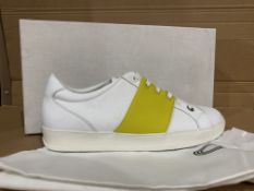 5 X BRAND NEW CIPHER SUBTERRANEAN MATT OPTIC/YELLOW TRAINERS SIZE 42 RRP £200 EACH