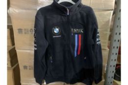 7 X BRAND NEW OFFICIAL BMW RACING FLEECES SIZE XS (1188/18/5)