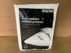 30 x NEW PACKAGED KING SIZE WATER RESISTANT MATTRESS PROTECTORS