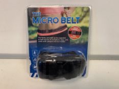 30 X NEW PACKAGED 'THE MICRO BELTS' THE HANDY CARRY-BELT CAN BE EXPANDED TO HOLD ANY SIZE