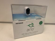 ARLO NETGEAR HD SECURITY CAMERA 100% WIRE FREE INDOOR AND OUTDOOR