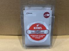 240 X NEW PACKS OF 4 KIWI INSTANT CLEANING WIPES - REMOVES STAINS ON ALL SHOE TYPES