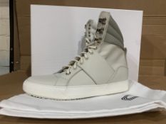 5 X BRAND NEW CIPHER MERCENARY MATT MIST/SILVER TRAINERS VARIOUS SIZES RRP £200 EACH