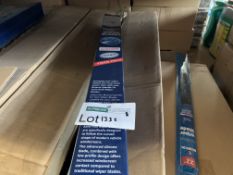 75 X BRAND NEW BLUECOL TWIN PACK FRONT WIPER BLADES IN 3 BOXES