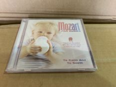 400 X BRAND NEW MOZART FOR CHILDREN TO CALM AND SMOOTH DVD IN 4 BOXES