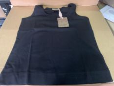 50 X NEW PACKAGED STAFF LADIES VESTS IN ASSORTED SIZES