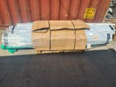 (J183) PALLET TO CONTAIN A LARGE QTY OF FLOPLAST 2.5M DOWNPIPES