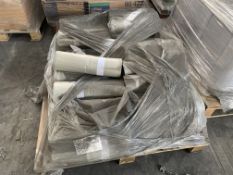 PALLET TO INCLUDE APPROX 60 X 85L CLEAR POLYTHENE BAGS 380 X 735 X 980MM (078219)