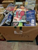 (J195) PALLET TO CONTAIN A LARGE QTY OF VARIOUS ITEMS TO INCLUDE: STAR WARS X-FIGHTER OUTFIT,