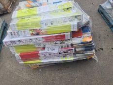 (J86) PALLET TO CONTAIN A LARGE QTY OF HERMA SPECIAL PRINTER LABLES, BADABOTTE BABY GATES ETC.