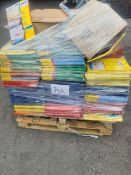 (J84) PALLET TO CONTAIN APPROX. 400 PACKS OF AVERY INSTANT DRY SMUDGE FREE ADDRESS LABLES (40 SHEETS