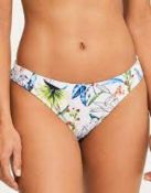 10 X BRAND NEW INDIVIDUALLY PACKAGED FIGLEAVES WHITE FLORAL BOTANICAL GARDEN CLASSIC BRIEFS SIZE