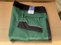 5 X BRAND NEW DICKIES PRO GREEN/BLACK SHORTS SIZE 64/48/58 (1223/1)