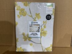 4 X BRAND NEW OCHRE WILLOW DUVET SETS KING (335/1)