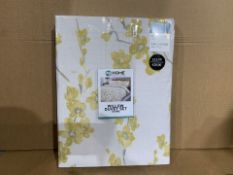 4 X BRAND NEW OCHRE WILLOW DUVET SETS KING (329/1)