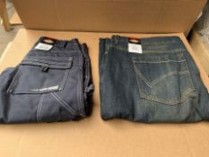 2 X BRAND NEW DICKIES EISENHOWER TROUSERS AND 2 X BRAND NEW DICKIES BOSTON JEANS (1183/1)