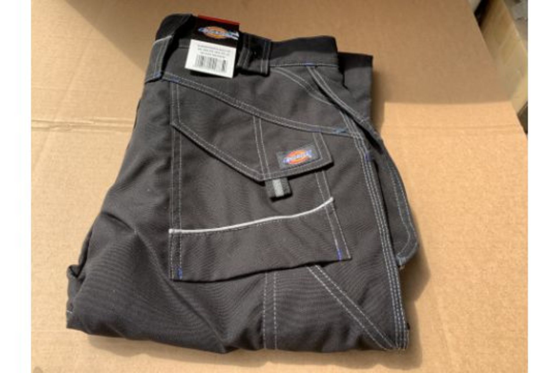 6 X BRAND NEW DICKIES EISENHOWER MAX TROUSERS BLACK SIZE 30R (1170/1)