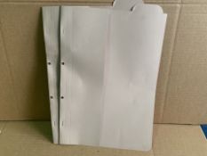 800 X BRAND NEW HALF FLAP CARD FILES (679/1)