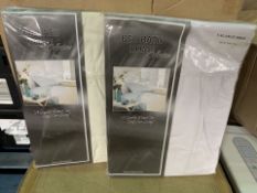 20 X NEW PACKAGED BED, BATH & HOME LUXURY CALANCE SHEETS (1045/1)