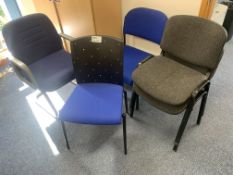 5 X ASSORTED OFFICE CHAIRS