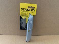 12 X BRAND NEW CLASSIC 99 STANLEY KNIVES WITH BLADE REPLACEMENTS