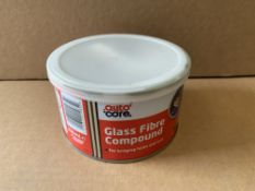 12 X BRAND NEW AUTOCARE GLASS FIBRE COMPOUND TUBS