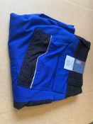 10 X BRAND NEW DICKIES PRO ROYAL BLUE/BLACK SHORTS SIZE 44/30/40