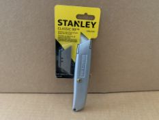 12 X BRAND NEW CLASSIC 99 STANLEY KNIVES WITH BLADE REPLACEMENTS