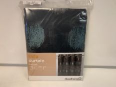 16 X NEW PACKAGED GOODHOME KOLLA BLACKOUT CURTAINS SIZE: 167(L)X228(H)CM
