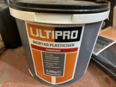 40 x NEW 5L TUBS OF ULTIPRO FROST PROOFER & ACCELERATOR - CHLORIDE-FREE