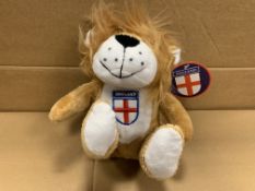 50 X BRAND NEW ENGLAND LION TEDDIES