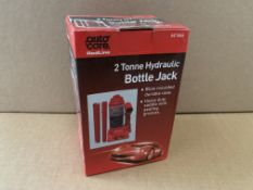 10 X BRAND NEW 2 TONNE HYDRAULIC BOTTLE JACKS