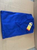 24 X BRAND NEW PORTWEST ROYAL BLUE LARGE STANDAR COATS