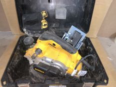 DEWALT D26500K 110V DEWALT 4MM POWER PLANER WITH CARRY CASE. UNCHECKED