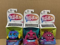 48 X BRAND NEW HASBRO ASSORTED YELLIES INTERACTIVE TOYS (MAY HAVE SOME BOX DAMAGE)