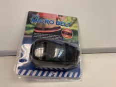 30 X NEW PACKAGED 'THE MICRO BELTS' THE HANDY CARRY-BELT CAN BE EXPANDED TO HOLD ANY SIZE