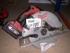 Milwaukee M18 BLCS66-0 18V Brushless Circular Saw. COMES WITH BATTERY. UNCHECKED ITEM